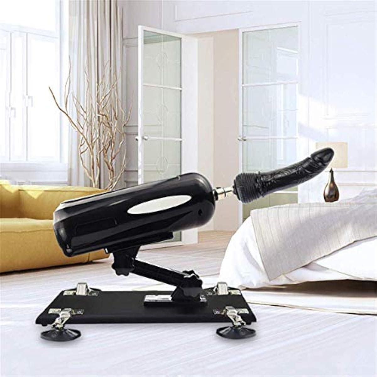 DC50P dương vật giả đế tự động rung thụt cực sướng nhiều tư thế