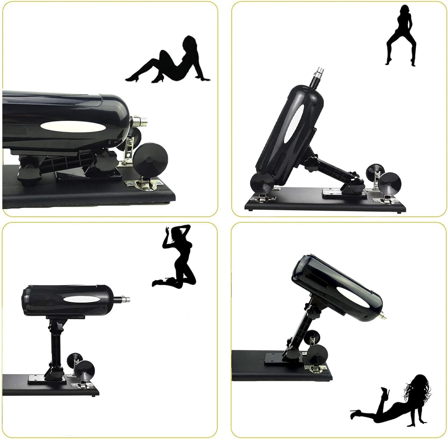 DC50P dương vật giả đế tự động rung thụt cực sướng nhiều tư thế