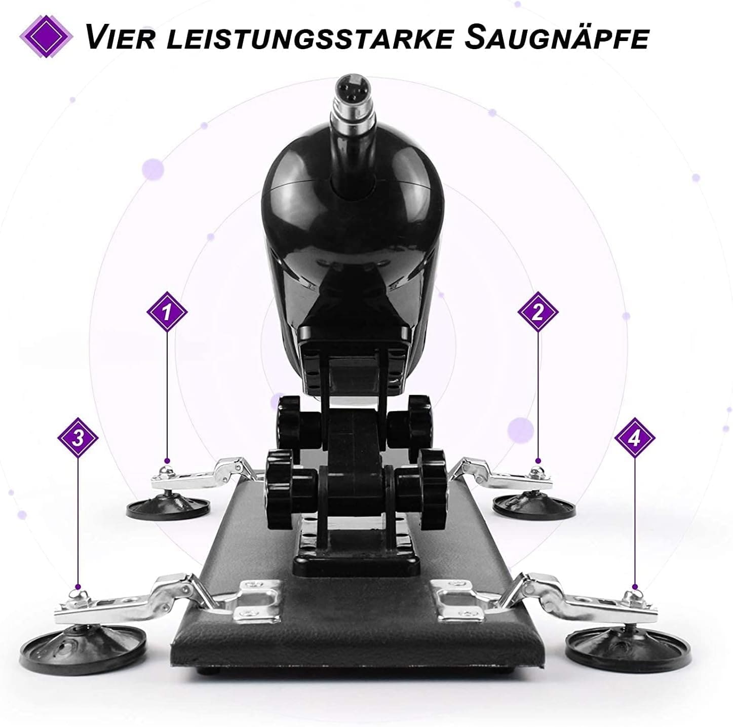 DC50P dương vật giả đế tự động rung thụt cực sướng nhiều tư thế