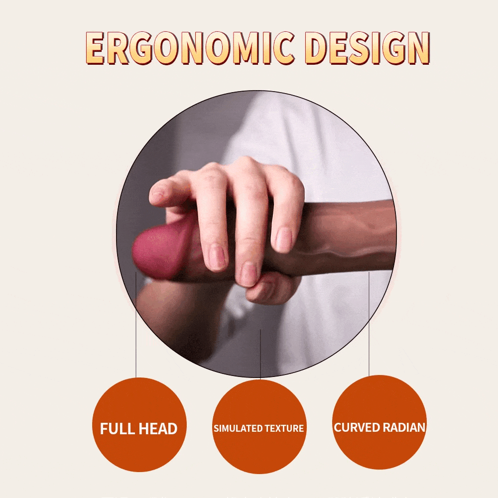 DV30E dương vật giả rung thụt nóng đa chế độ dán tường tiện dụng