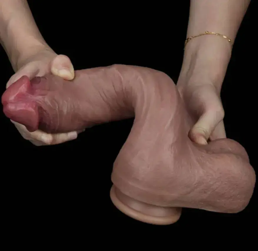 Dương vật giả DV68G siêu khủng cao cấp Silicone mềm mại