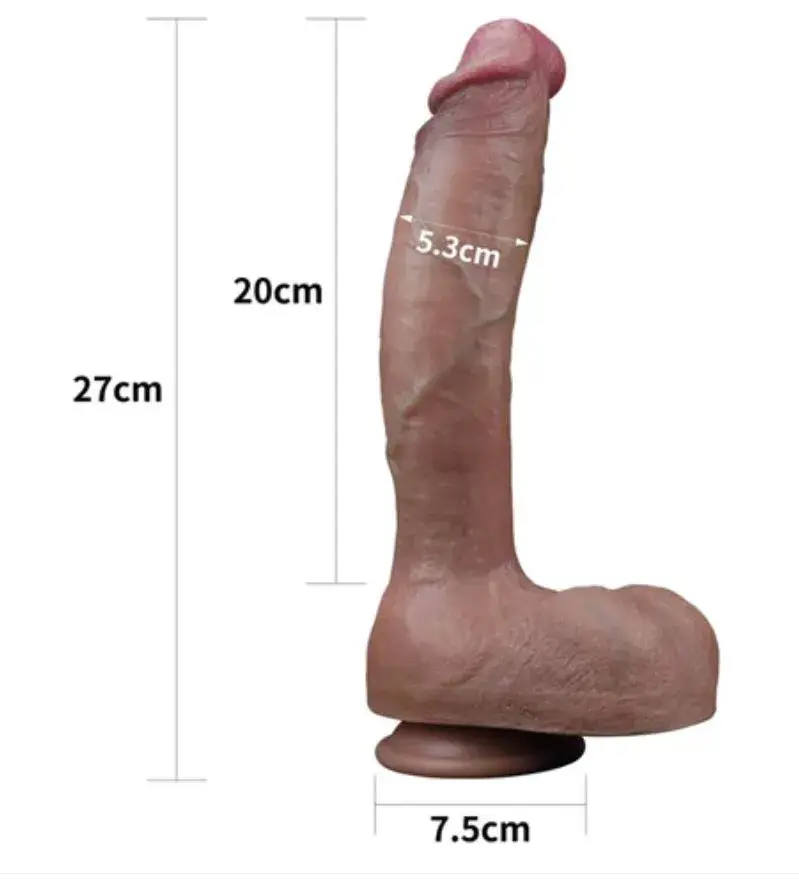 Dương vật giả silicone cao cấp DV68G siêu chân thật Dương vật giả silicone cao cấp DV68G siêu chân thật
