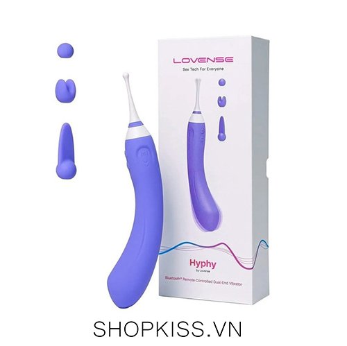 Máy Rung 2 Đầu Lovense Hyphy Kích Thích Đa Điểm Điều Khiển App