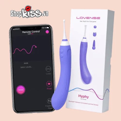 Máy Rung 2 Đầu Lovense Hyphy Kích Thích Đa Điểm Điều Khiển App