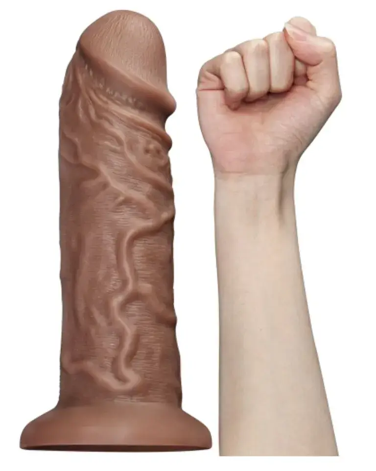 Cu Giả Khủng DV68F 10 Chế Độ Rung Đế Hút - Cực Khoái Sung Sướng