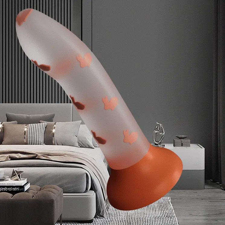 Dương vật gắn tường cao cấp phát sáng DV33D silicon nữ thủ dâm sướng