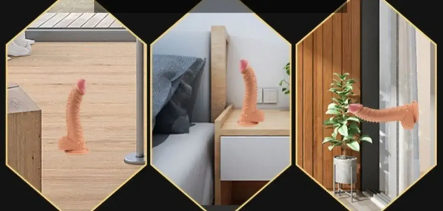 Dương vật giả gai gân siêu mềm tăng khoái cảm nàng DV43D an toàn