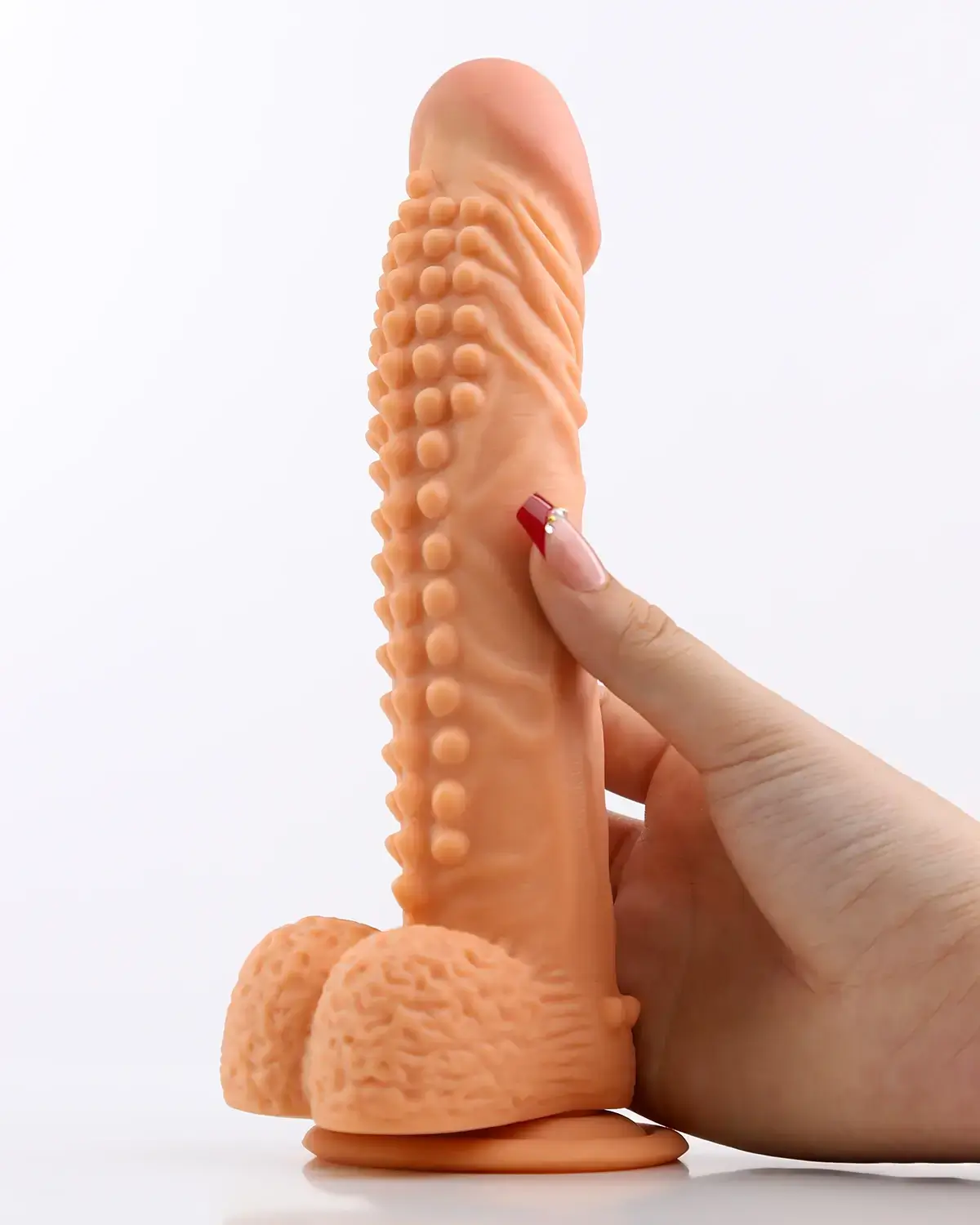 Dương vật giả gai gân siêu mềm tăng khoái cảm nàng DV43D an toàn