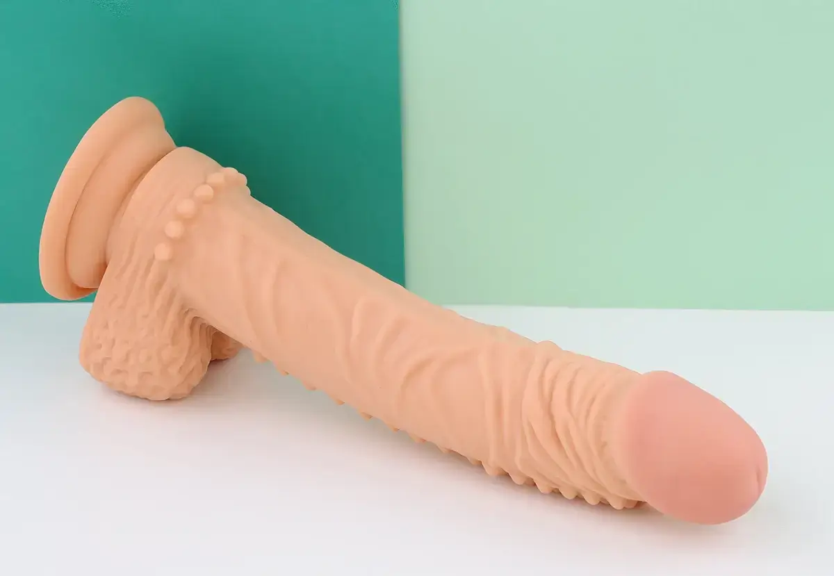 Dương vật giả gai gân siêu mềm tăng khoái cảm nàng DV43D an toàn