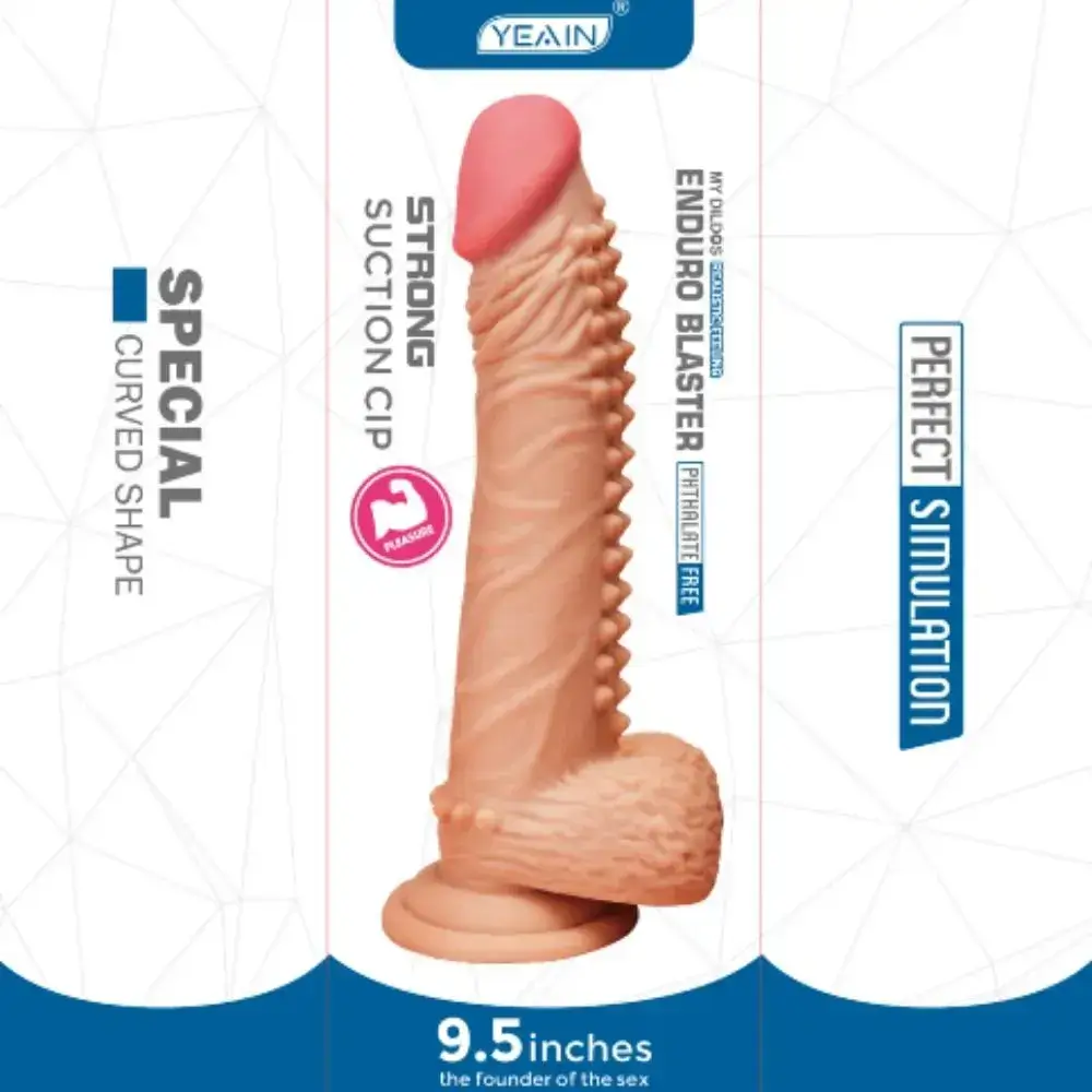 Dương vật giả gai gân siêu mềm tăng khoái cảm nàng DV43D an toàn