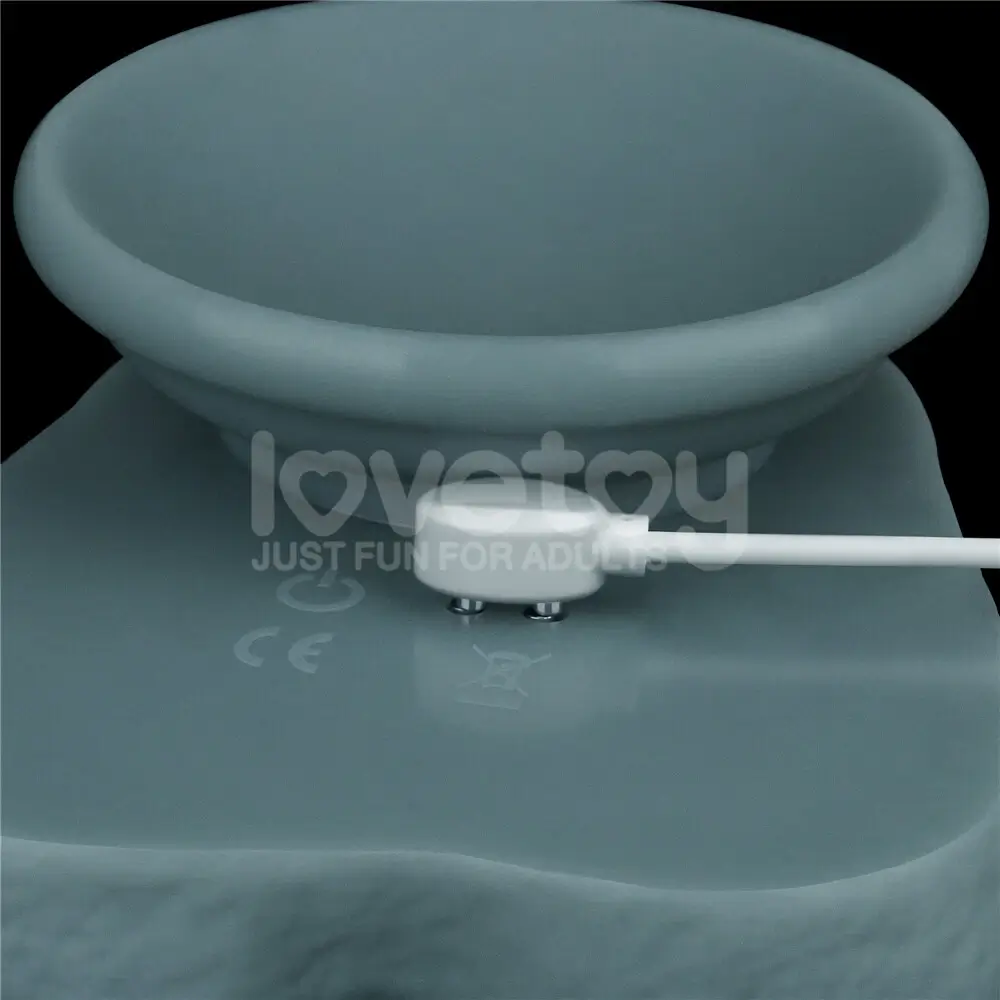 Dương vật giả silicon mềm dày dặn rung thụt cực mạnh DV56E Dương vật giả silicon mềm dày dặn rung thụt cực mạnh DV56E