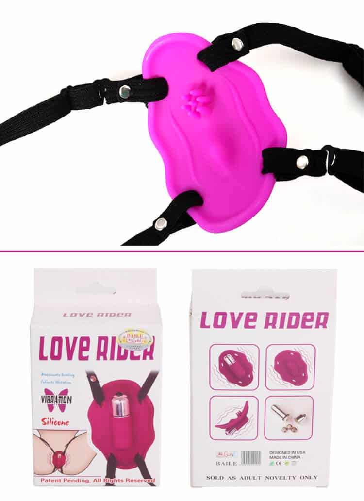 DC10C Đồ chơi dây đeo rung âm vật kích thích cực mạnh