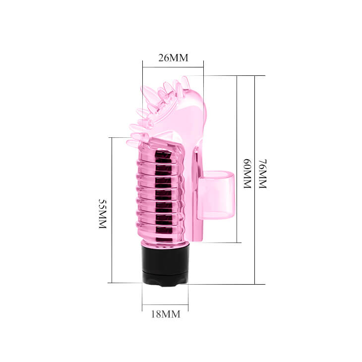 DC10D Powerful Silicone Finger Vibrator Stimulate Intense