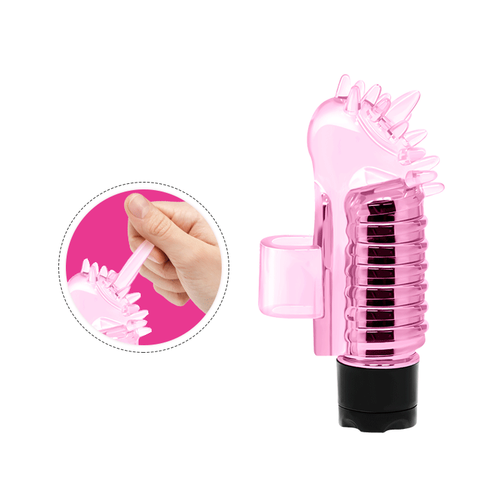 DC10D Powerful Silicone Finger Vibrator Stimulate Intense