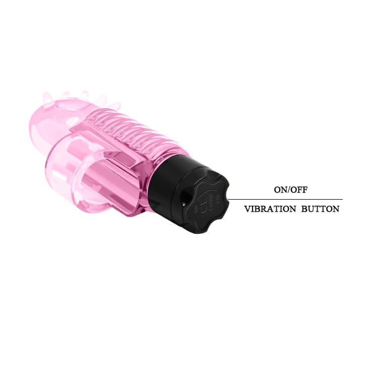 DC10D Powerful Silicone Finger Vibrator Stimulate Intense