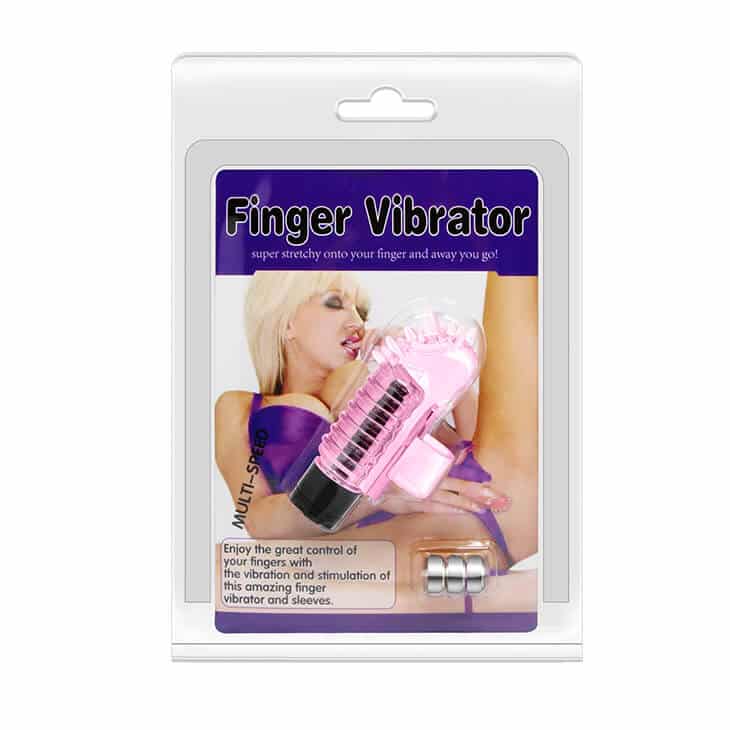 DC10D Powerful Silicone Finger Vibrator Stimulate Intense