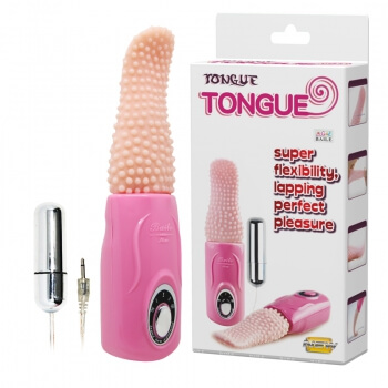 DC22 Clitoral Tongue Vibrator Powerful Massage silicone Adult Toy