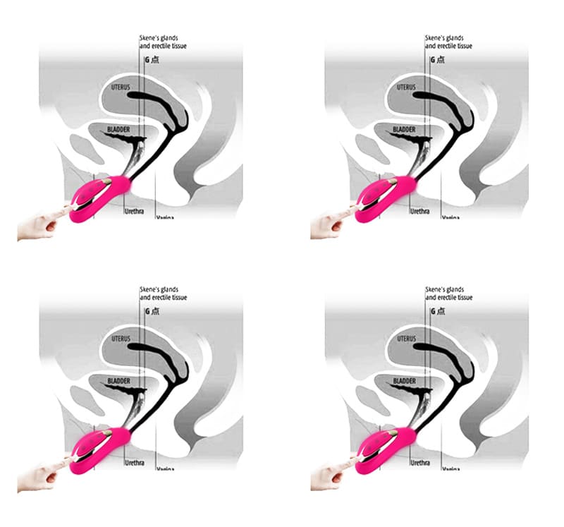 DC54D Nalone Crescent Bay - Máy mát xa kích thích cô bé, cực phê