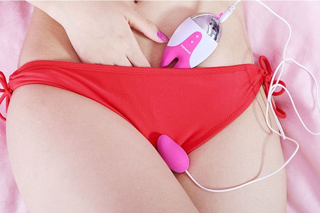 DC54T Máy mát xa nhũ hoa trứng rung âm đạo siêu kích thích