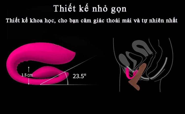 MS16B Máy Rung Kích Thích Cao Cấp Cho Cả Chàng Và Nàng