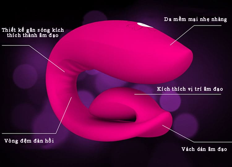 MS16B Máy Rung Kích Thích Cao Cấp Cho Cả Chàng Và Nàng