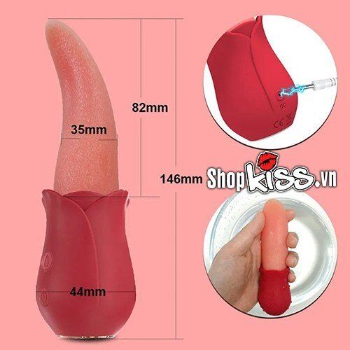  Đại lý Máy rung liếm Hoa Hồng kích thích điểm G và âm vật tốt nhất