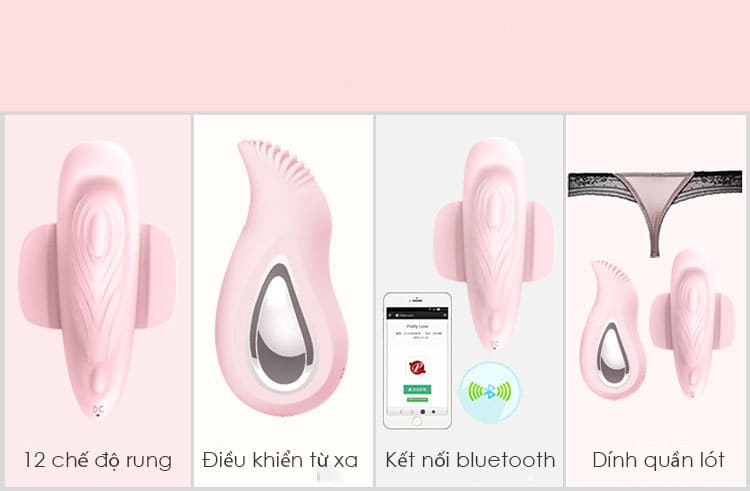 MS32C Quần Lót Trứng Rung Điều Khiển Từ Xa Sung Sướng Tột Đỉnh