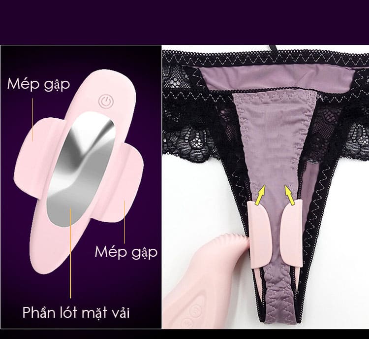 MS32C Quần Lót Trứng Rung Điều Khiển Từ Xa Sung Sướng Tột Đỉnh