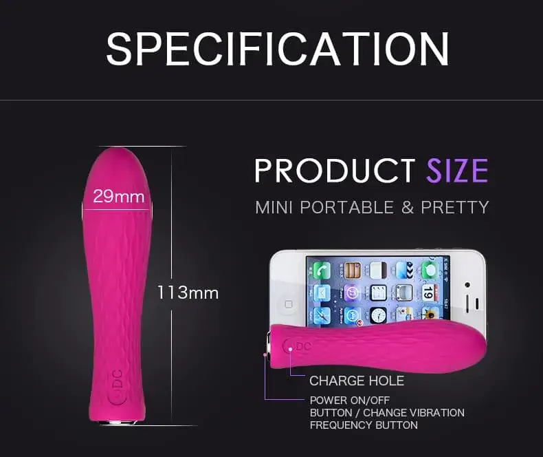 Sextoy rung nhỏ gọn MS40 màu hồng kích thích nữ thủ dâm