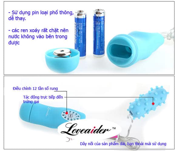 EG060 Trứng rung gai mềm kích thích khoái cảm cực đỉnh nữ giới