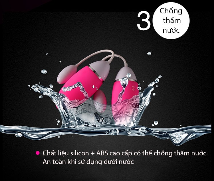 EG12 Trứng rung tình dục điều khiển từ xa cao cấp kích thích khoái cảm