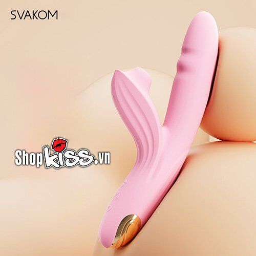 Máy massage Svakom Frederica âm vật điểm G, rung 17 chế độ, sưởi ấm