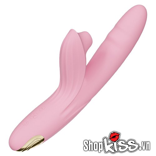 Dụng cụ massage điểm G âm vật Svakom Frederica silicon cao cấp rung mạnh