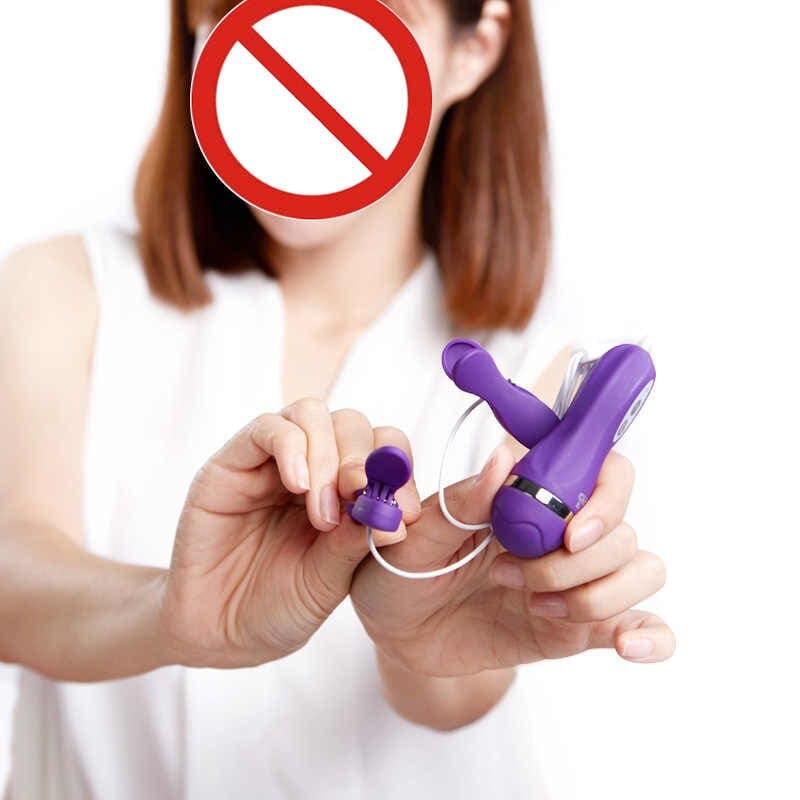 EG18C Máy rung kẹp âm vật nữ 10 chế độ kích thích sướng tột