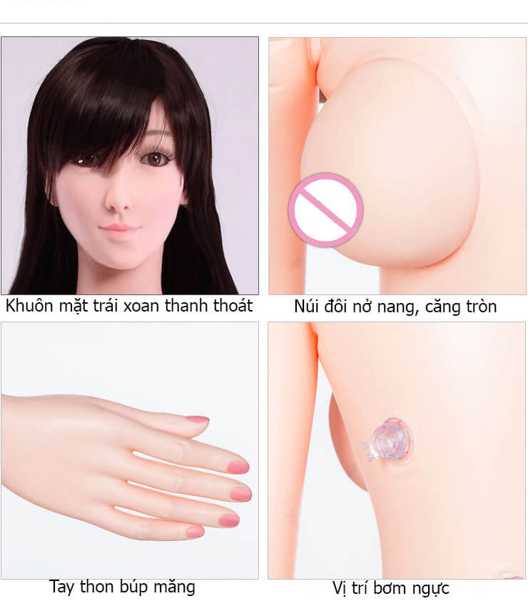 BB08 Búp bê tình dục bơm hơi nữ sinh cá tính sexy đồ chơi nam