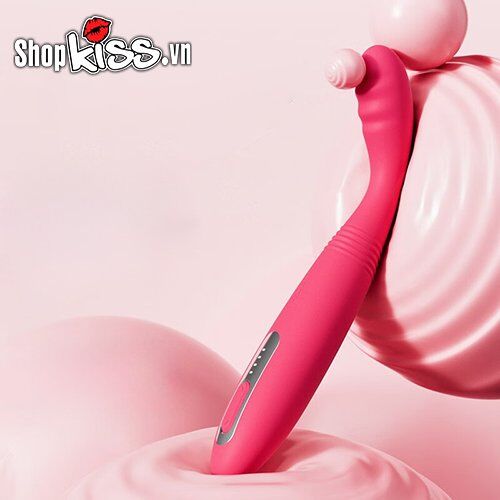 Svakom Cici G-Spot Pulsating Vibrator Silicone Pink