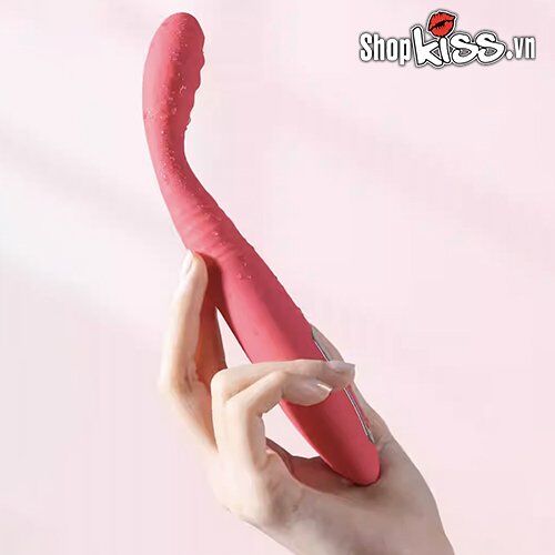 Svakom Cici G-Spot Pulsating Vibrator Silicone Pink