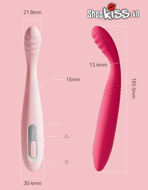 Svakom Cici G-Spot Pulsating Vibrator Silicone Pink