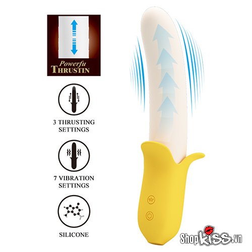 Dương vật giả ngụy trang quả chuối Banana Geek kích thích điểm G nơi sâu