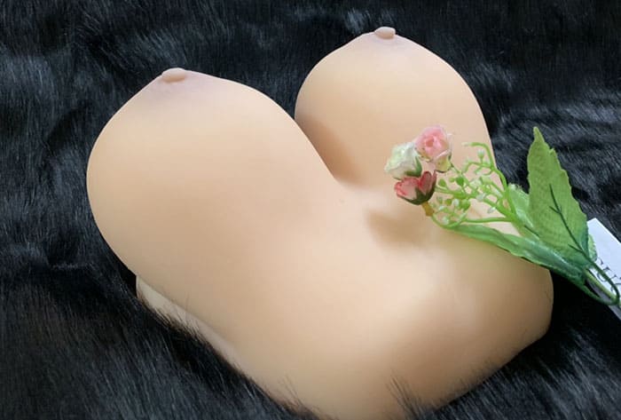 Âm đạo giả silicone AD38B hai vú lớn chân thật kích thích