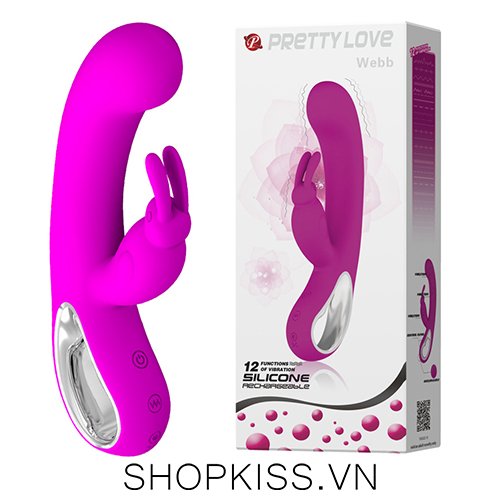 Dụng cụ massage điểm G âm vật Pretty Love Webb kích thích tột đỉnh