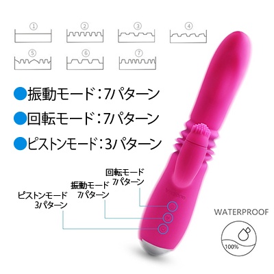 Đồ chơi tình dục nữ đa năng rung thụt xoay liếm kích thích mạnh