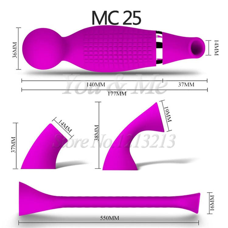 MS14A Máy rung bú âm đạo kích thích mạnh mẽ lên đỉnh cực đã