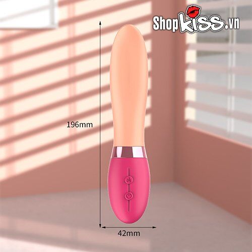 Shuangmi Heated Vibrating Tongue Clitoral & Vaginal Stimulator