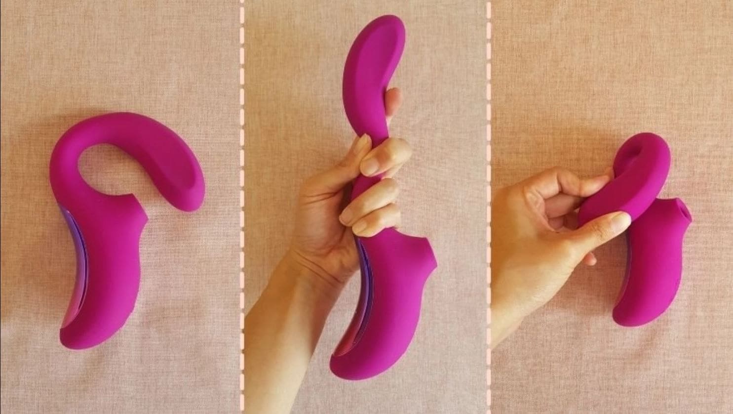 DC42E Máy rung bú mút âm đạo Thụy Điển sang trọng, đa năng