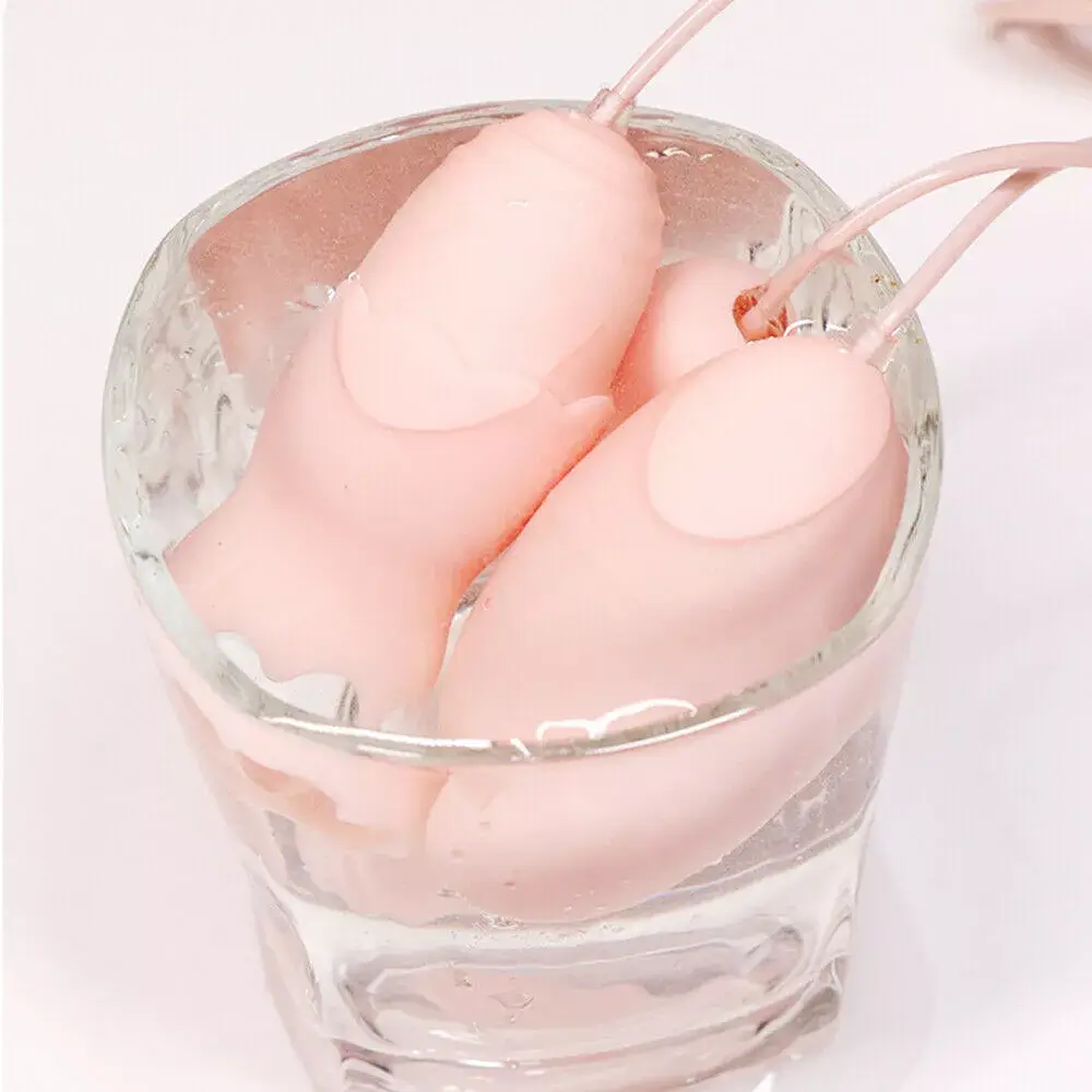 Trứng Rung 3 Đầu EG36A Kích Thích Âm Vật Âm Đạo Màu Hồng Tím