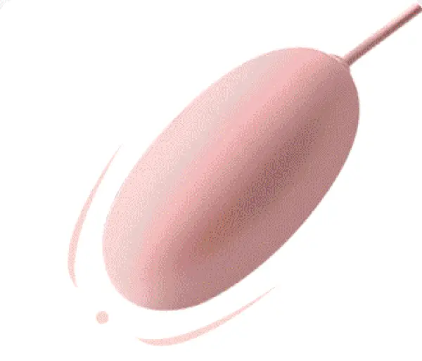 Trứng Rung 3 Đầu EG36A Kích Thích Âm Vật Âm Đạo Màu Hồng Tím