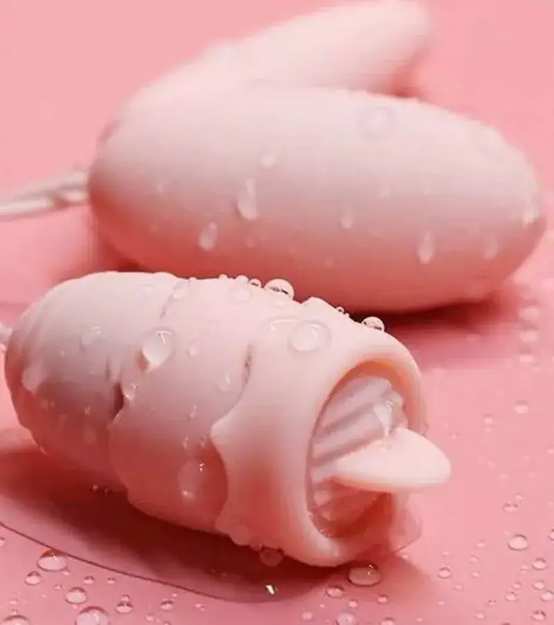 Trứng Rung 3 Đầu EG36A Kích Thích Âm Vật Âm Đạo Màu Hồng Tím