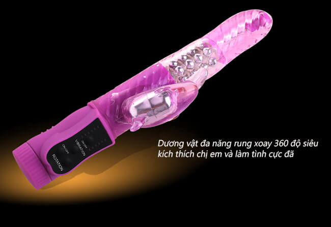 DV17B dương vật rung ngoáy đa năng kích thích điểm G, thỏa mãn phái đẹp