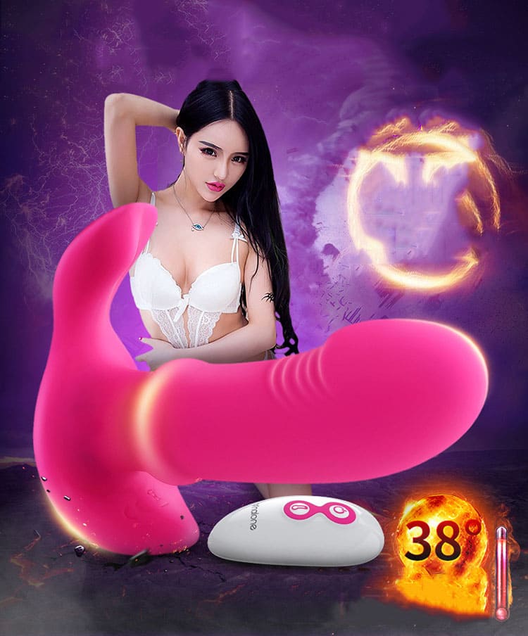 Dương Vật Giả Siêu Rung Sưởi Ấm Kích Thích Âm Đạo Sướng Ra Nước